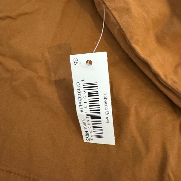 Amazon Essentials Mens 5" Inseam FLat Front Stretch Chino Short Pockets 38 - Picture 6 of 10